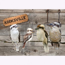 GREETING CARD BIRDS The Meeting